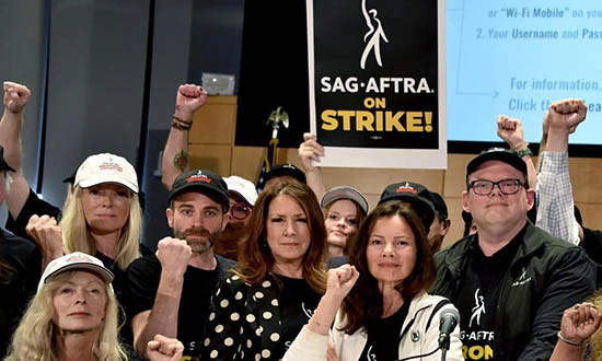 Acteurs americains en greve