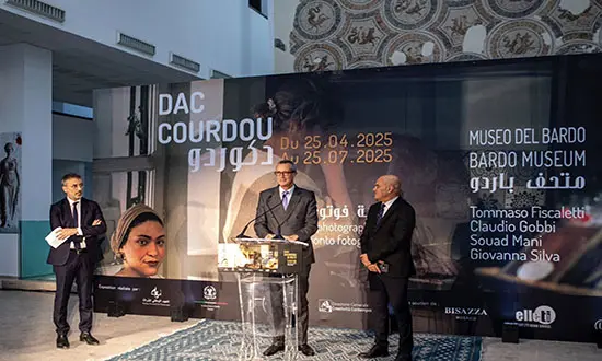 Daccourdou au Musee du Bardo