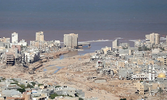 Derna apres la catastrophe