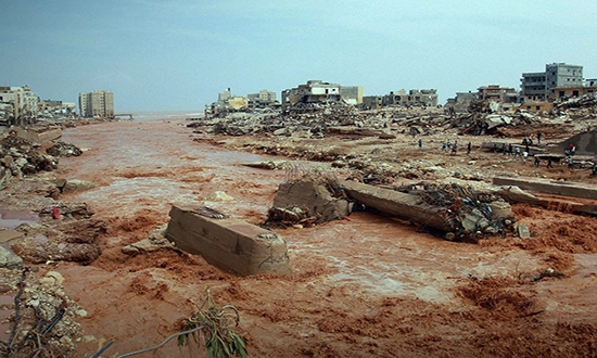 Derna ville sinistree