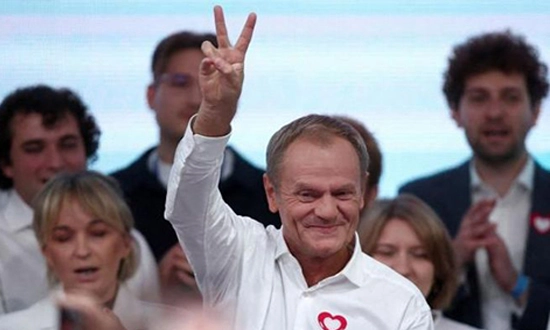 Donald Tusk elu premier ministre polonais