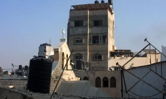 Israel cible une eglise a Gaza