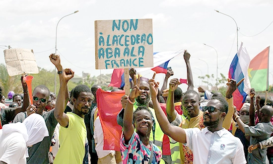 La France remerciee au Burkinafasso
