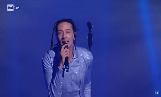 Le rappeur Tuniso Italien Ghali