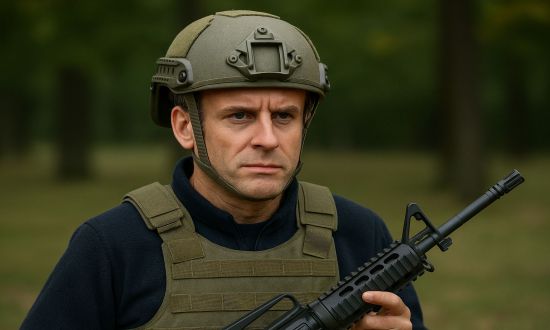 Macron prend les armes