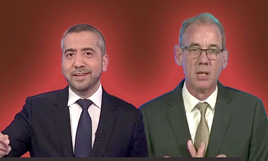 Mahdi Hasan et Mark Regev