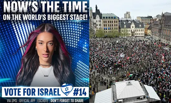 Malmo se revolte contre la participation israelienne a Eurovision