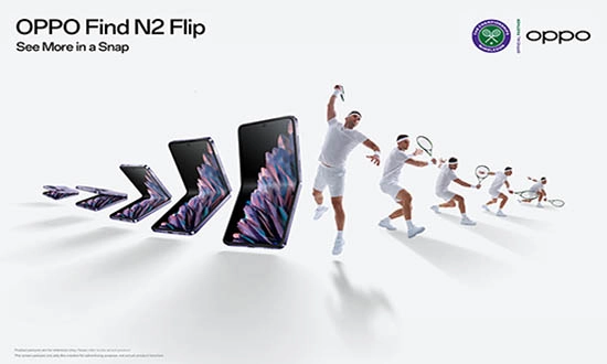 OPPO offre des smartphones a Wibledon