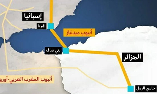 Pipeline Algerie Espagne