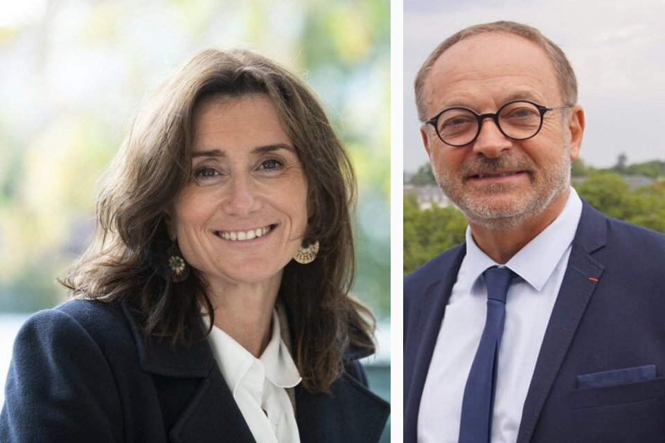 Sandrine Josso et Joel Guerriau