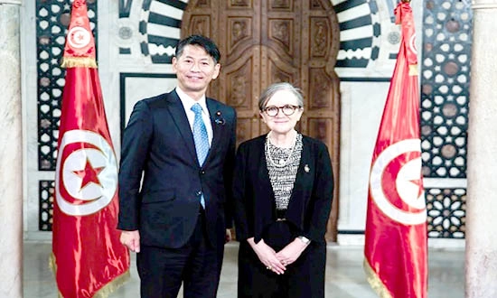 Yamada Kenji et Najla Bouden