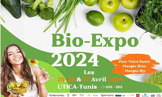 affiche du salon BIO EXPO 2014