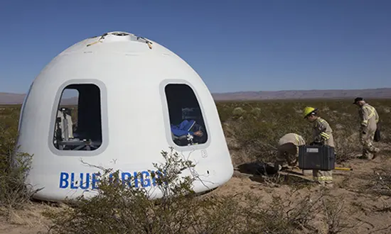 capsule Blue Origin