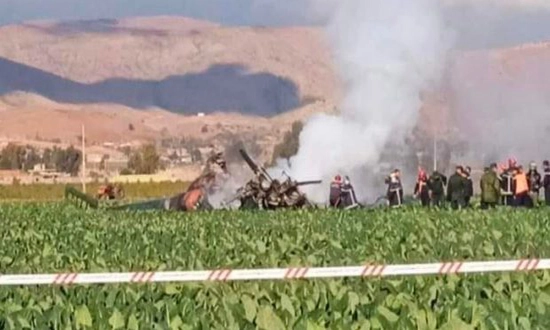 crash helicoptere algerien