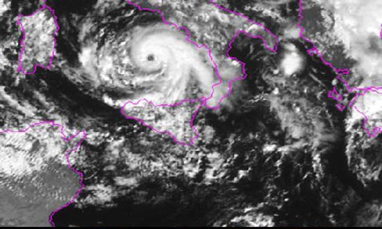 cyclone en mer Mediterrannee