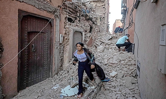 decombres apres le seisme