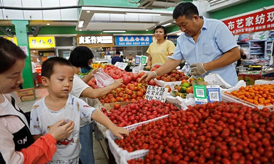 deflation inquietante en Chine