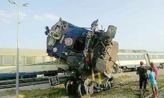 deraillement de train