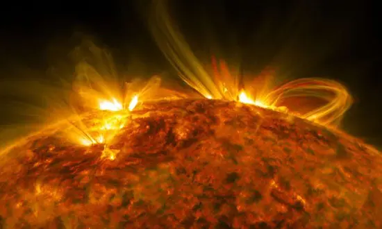 eruption solaire