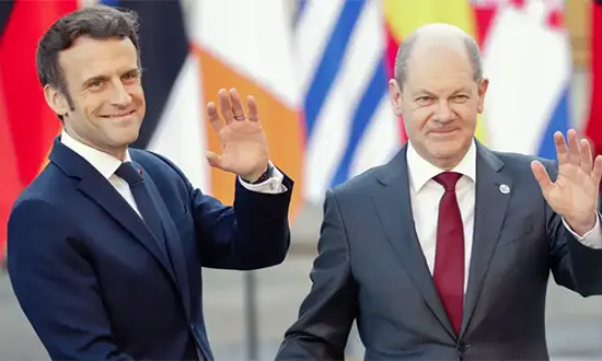 fin du conseil des ministres franco Allemand