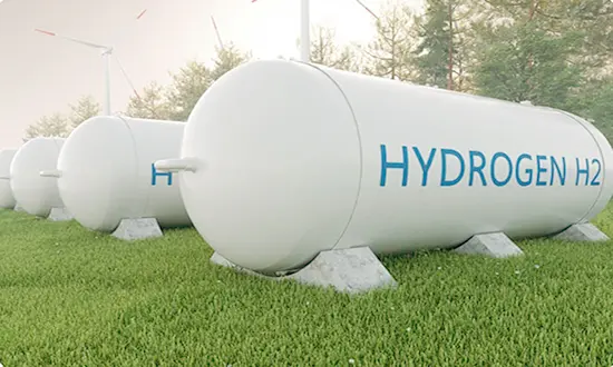 hydrogene vert