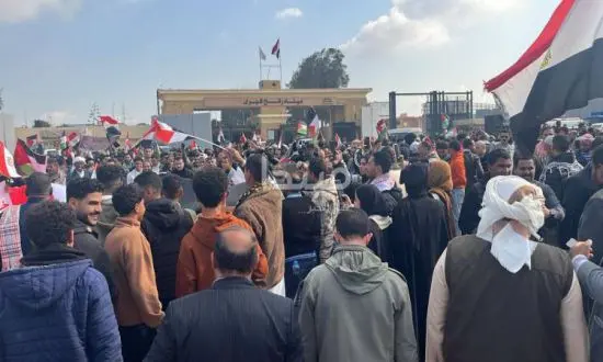 manifestation internationale a Rafah