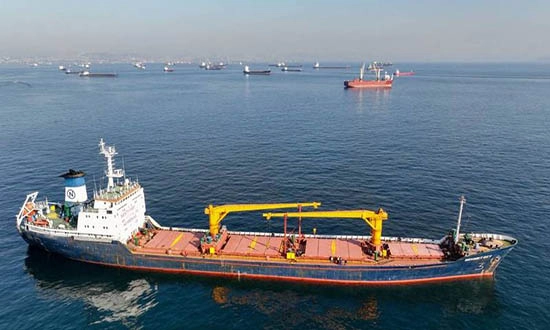navire cargo de ble