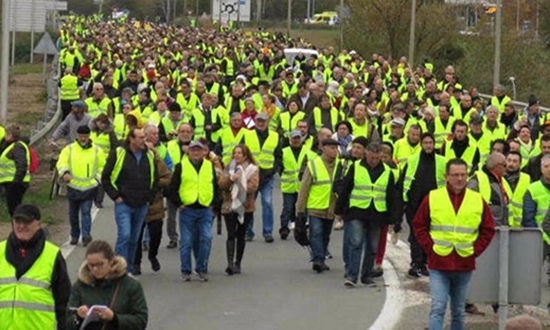 retour des gilets jaunes