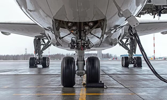 train atterrissage du Boeing