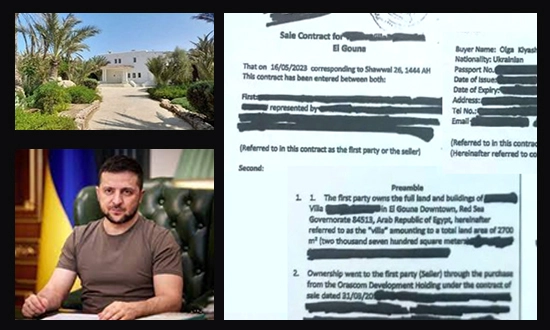 une villa serait vendue a la famille Zelensky